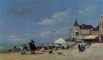 尤金 佈丹 The Trouville Beach 尤金 佈丹 The Trouville Beach